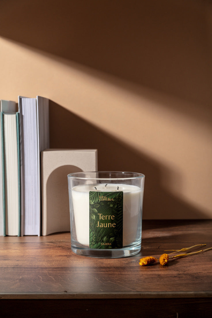 Coconut Wax Scented Candle Tropical Breeze