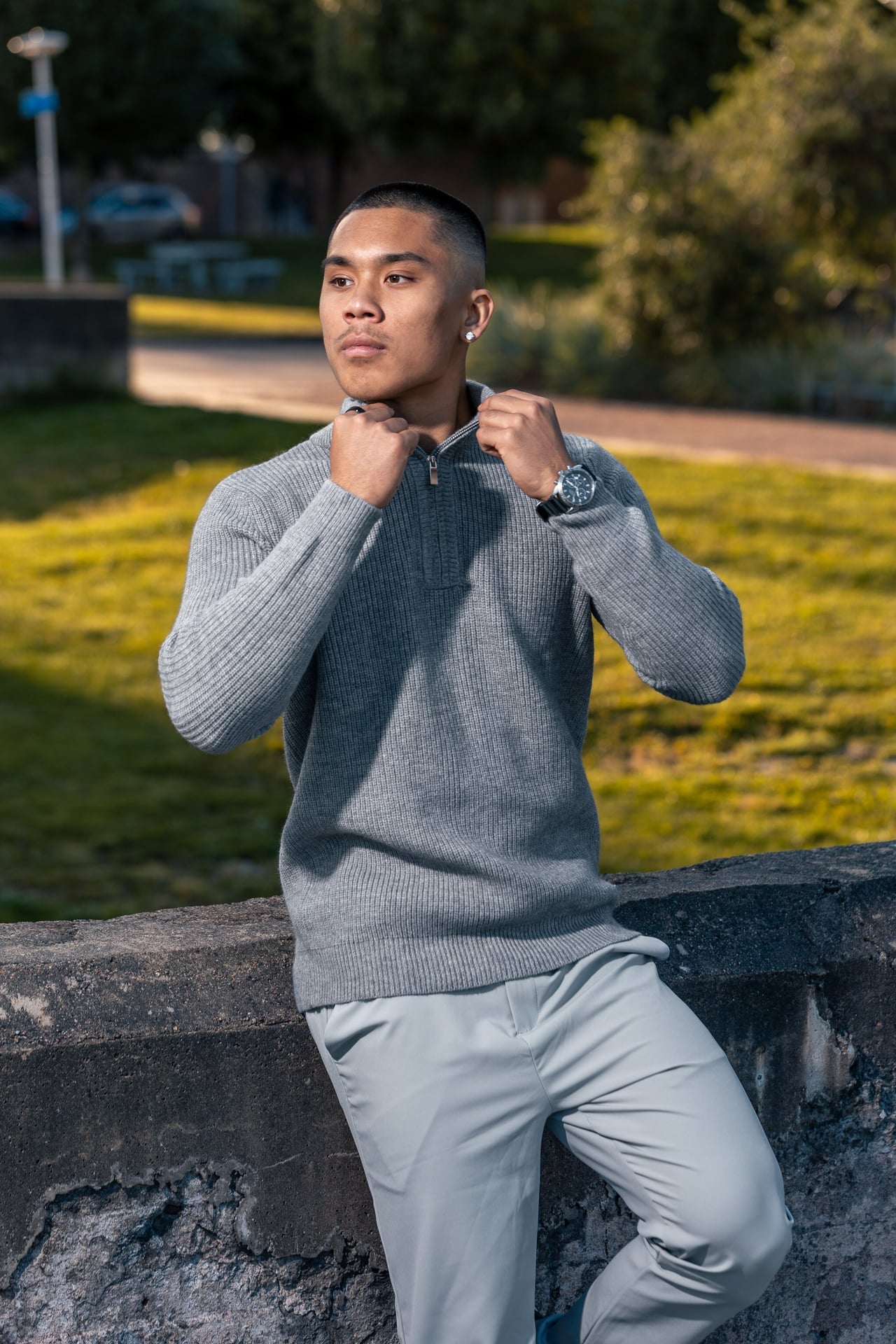 Men ’s casual sweater